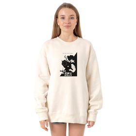 Tshirthane P23636S5929 Ekru Kadın Sweatshirt