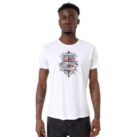Tshirthane P23679S5678 Bisiklet Yaka Beyaz Erkek T-shirt