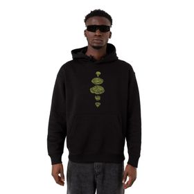 Tshirthane P23716S7015 Siyah Erkek Sweatshirt