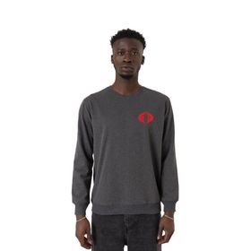 Tshirthane P23945S6031 Füme Erkek Sweatshirt