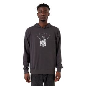 Tshirthane P23992S5273 Dark Mono Füme 2 ip Kapüşonlu Erkek Sweatshirt