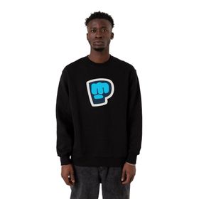 Tshirthane P24057S7106 Siyah Erkek Sweatshirt