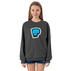 Tshirthane P24063S7509 Füme Kadın Sweatshirt