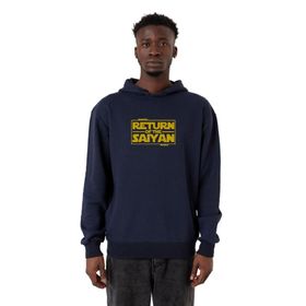 Tshirthane P24165S6962 Dragon Ball Z Anime Kill Piccolo Lacivert 3 ip Kapüşonlu Erkek Sweatshirt