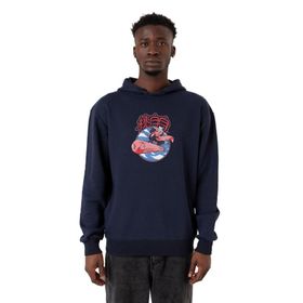 Tshirthane P24184S6425 Dragon Ball Z Anime Tao Pai Pai Express Lacivert 3 ip Kapüşonlu Erkek Sweatshirt