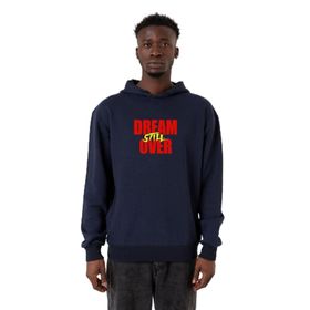 Tshirthane P24205S8802 Dream Still Over Lacivert 3 ip Kapüşonlu Erkek Sweatshirt