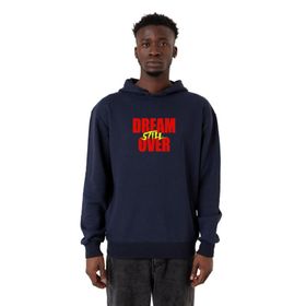 Tshirthane P24205S8802 Dream Still Over Lacivert 3 ip Kapüşonlu Erkek Sweatshirt