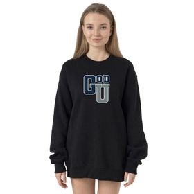Tshirthane P24329S7613 Siyah Kadın Sweatshirt