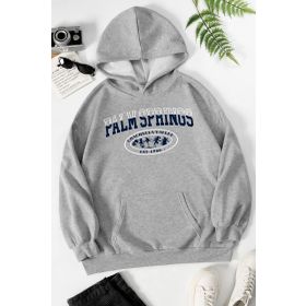 Tshirthane Palm Springs Baskılı Unisex Sweatshirt