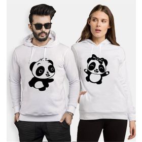 Tshirthane Panda Dans 2'li Sevgili Sweatshirt