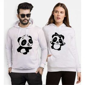 Tshirthane Panda Dans 2'li Sevgili Sweatshirt