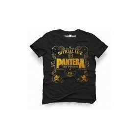 Tshirthane Pantera 101 Proof Siyah Erkek T-shirt
