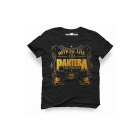 Tshirthane Pantera 101 Proof Siyah Erkek T-shirt