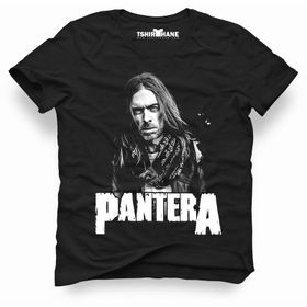 Tshirthane Pantera Dimebag Scratch Siyah Erkek T-shirt