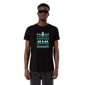 Tshirthane Paranormal Christmas Siyah Erkek T-shirt