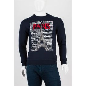 Tshirthane Paris Unisex Pamuklu Slim Fit Sweatshirt Medium