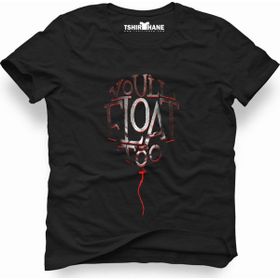 Tshirthane Pennywise Siyah Erkek T-shirt