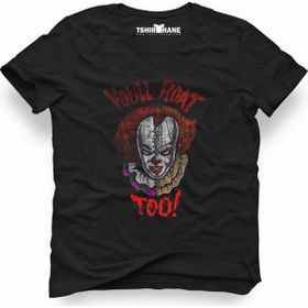 Tshirthane Pennywise Siyah Erkek T-shirt
