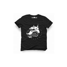 Tshirthane Pitbull Hate Siyah Erkek T-shirt