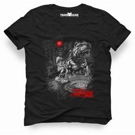 Tshirthane Pitbull Urban Siyah Erkek T-shirt
