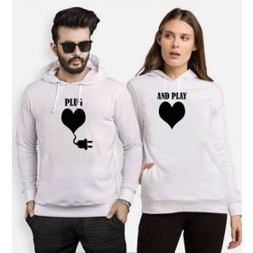 Tshirthane Plug And Play 2'li Sevgili Sweatshirt