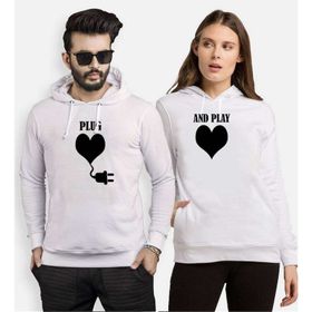 Tshirthane Plug And Play 2'li Sevgili Sweatshirt