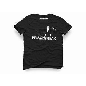 Tshirthane Prison Break After Show Siyah Erkek T-shirt