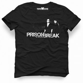 Tshirthane Prison Break After Show Siyah Erkek T-shirt