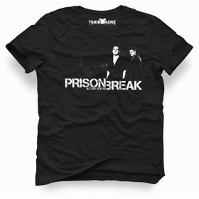 Tshirthane Prison Break After Show Siyah Erkek T-shirt