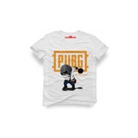 Tshirthane Pubg Dap Beyaz Erkek T-shirt