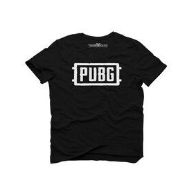 Tshirthane Pubg Logo Beyaz Erkek T-shirt