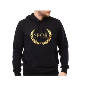 Tshirthane Raru Tılya Erkek Siyah Spor Sweatshirt