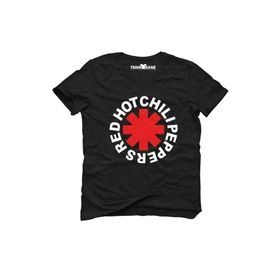 Tshirthane Red Hot Chili Peppers Rock Metal Müzik Baskılı Dar Kesim Slim Fit Erkek T-shirt