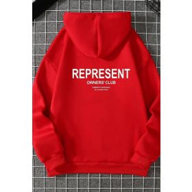 Tshirthane Represent Sırt Baskılı Unisex Sweatshirt