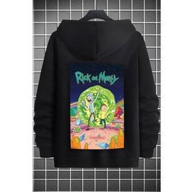 Tshirthane Rick and Morty Baskılı Unisex Sweatshirt