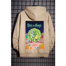 Tshirthane Rick and Morty Baskılı Unisex Sweatshirt