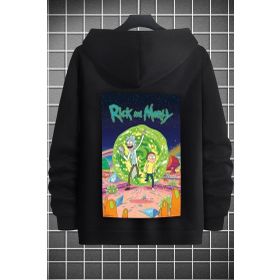 Tshirthane Rick and Morty Baskılı Unisex Sweatshirt