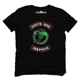 Tshirthane Riverdale South Side Serpents Siyah Erkek T-shirt