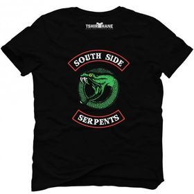 Tshirthane Riverdale South Side Serpents Siyah Erkek T-shirt