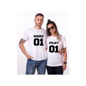 Tshirthane Romeo Juliet 2'li Sevgili T-shirt