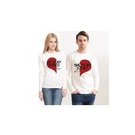 Tshirthane Romeo Juliet Sweatshirt Sevgili Kombinleri