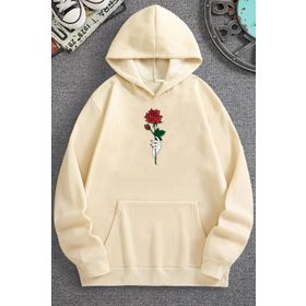 Tshirthane Rose Baskılı Unisex Sweatshirt