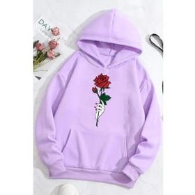 Tshirthane Rose Baskılı Unisex Sweatshirt