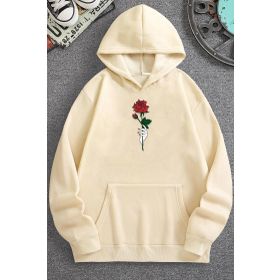 Tshirthane Rose Baskılı Unisex Sweatshirt