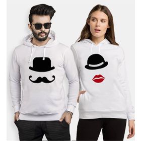 Tshirthane Şapka 2'li Sevgili Sweatshirt
