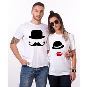 Tshirthane Şapka 2'li Sevgili Sweatshirt