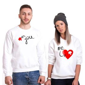 Tshirthane Sen Benim Eksik Parçamsın 2'li Sevgili T-shirt