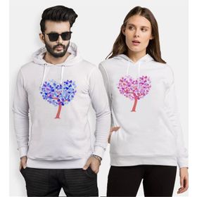 Tshirthane Sevgi Ağacı Sevgili Kombinleri Uzunkollu Sweatshirt