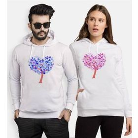Tshirthane Sevgi Ağacı Sevgili Kombinleri Uzunkollu Sweatshirt