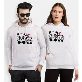 Tshirthane Sevimli Pandalar 2'li Sevgili Sweatshirt